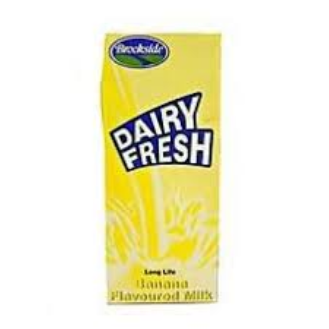 BROOKSIDE BANANA FLAV.UHT MILK 250ML